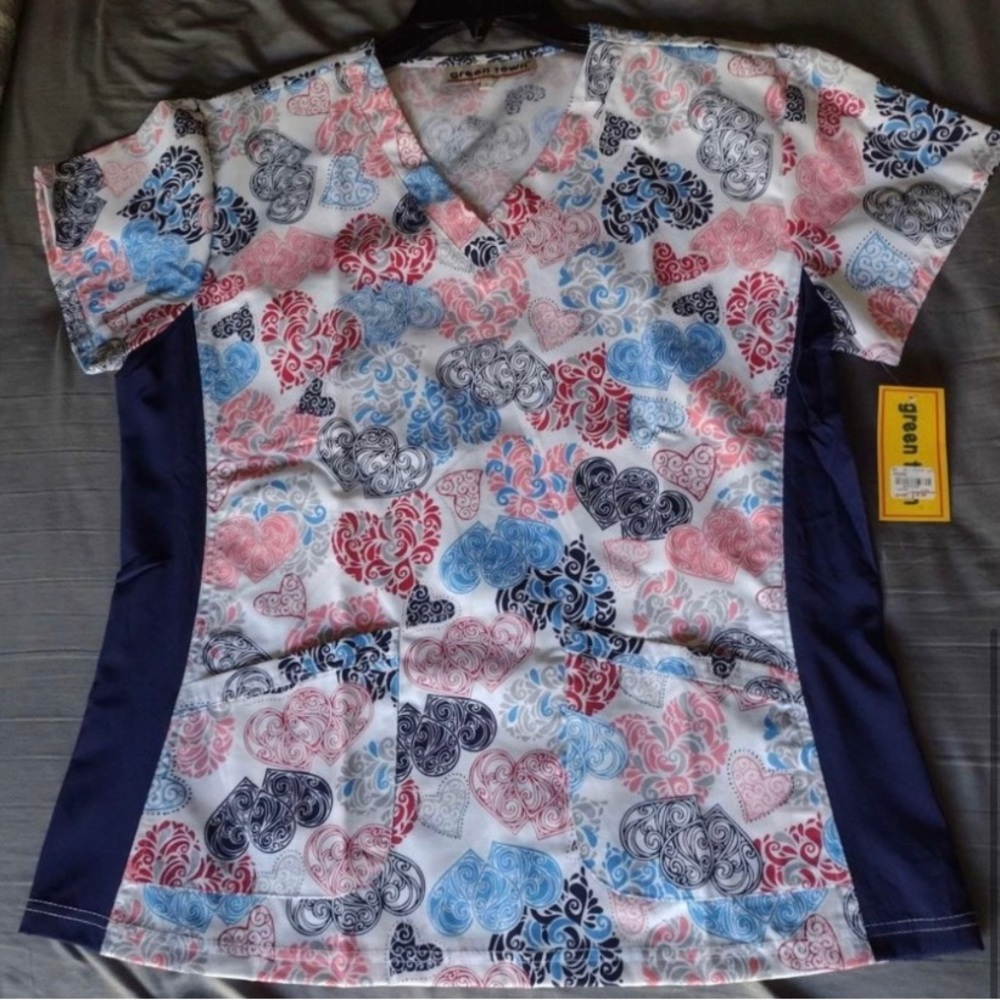 Nurse scrub tops